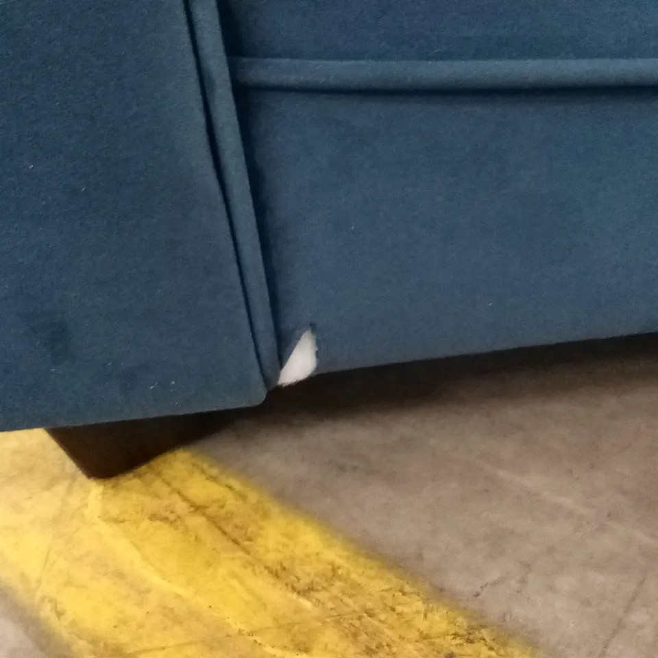 LEILA FABRIC CORNER GROUP SOFA - NAVY RRP £1259