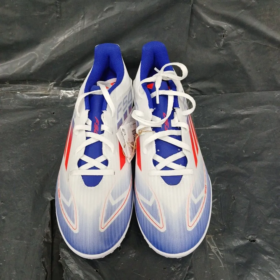 UNBOXED PAIR OF ADIDAS F50 TRAINERS - UK SIZE 8 - KIDS