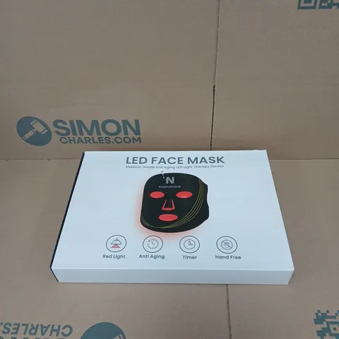 LED FACE MASK LIGHT THERAPY DEVICE BOXED