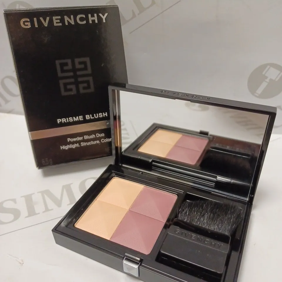 LOT OF 2 GIVENCHY PRISME BLUSH POWDER BLUSH DUOS - 06 ROMANTICA