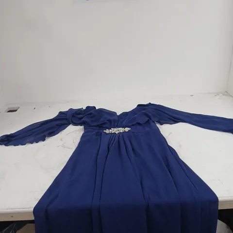 BON PRIX MIDNIGHT BLUE DRESS SIZE 12 TAGGED