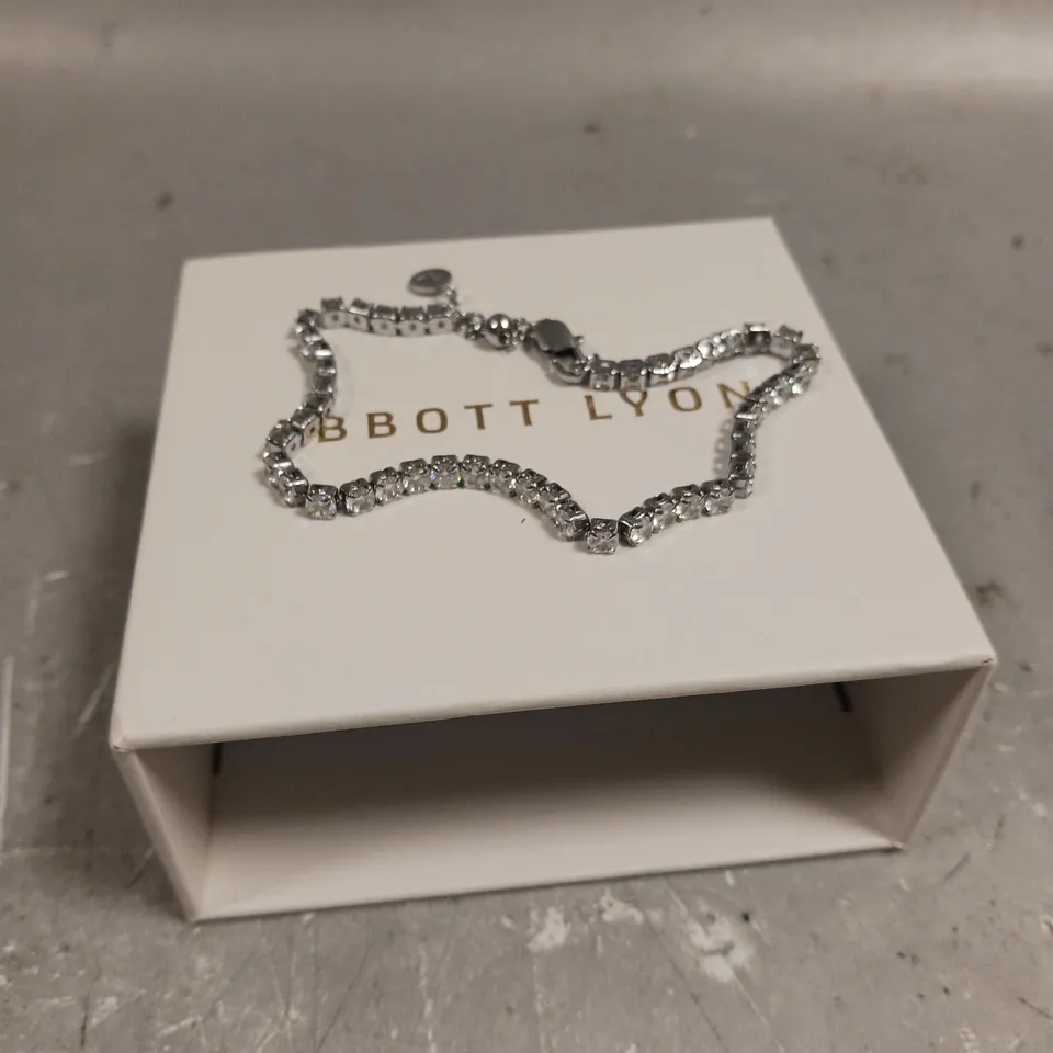 ABBOTT LYON STONE LINK BRACELET 