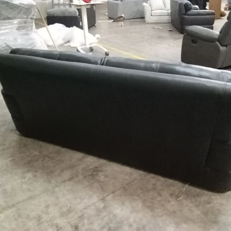 MARLOW 3 SEATER LEATHER SOFA RRP £1399