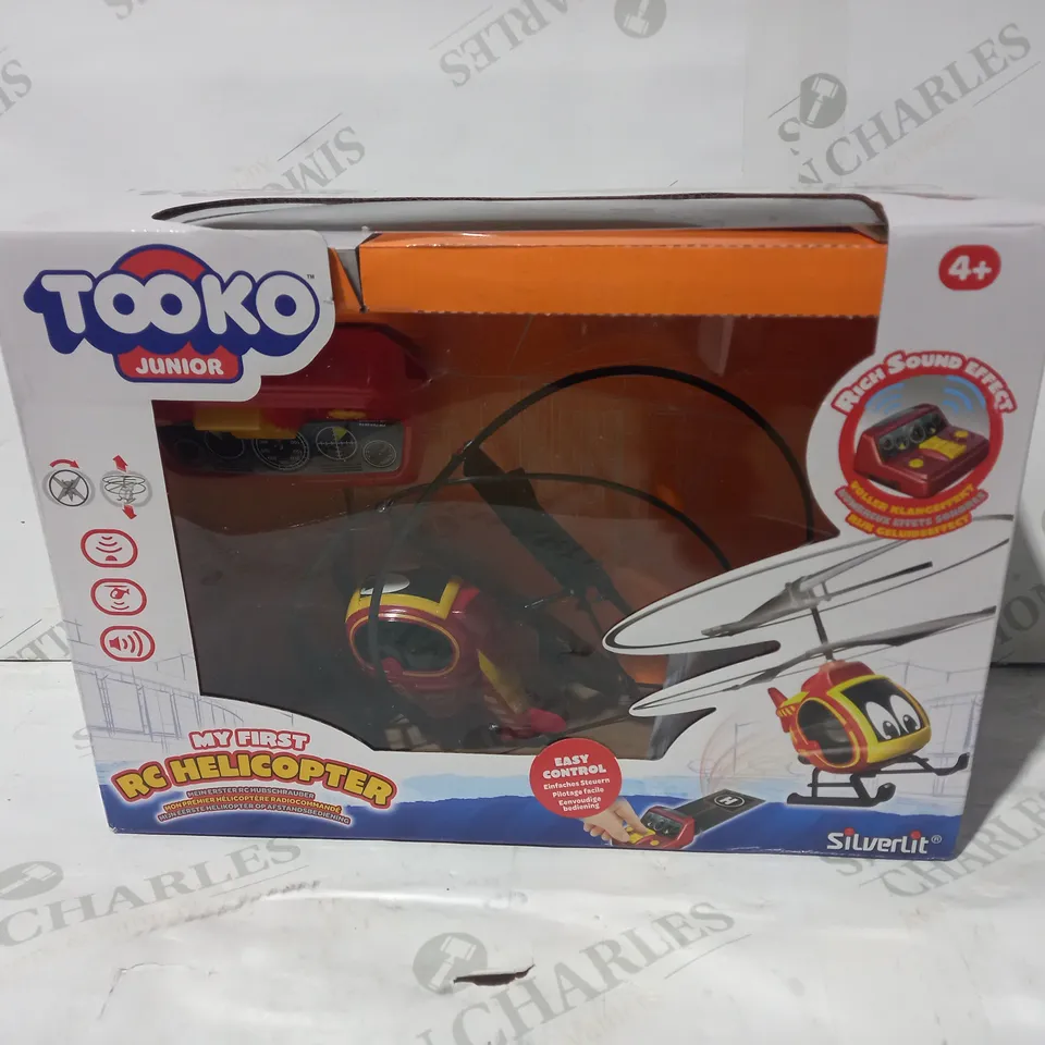 TOOKO JUNIOR MY FIRST HELI RC HELICOPTER RRP £44.99