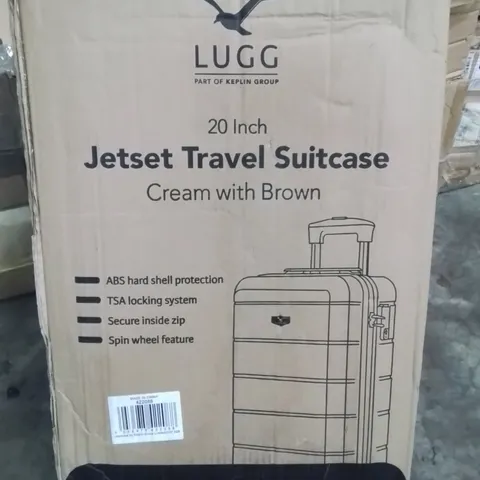 BOXED LUGG JETSET TRAVEL SUITCASE
