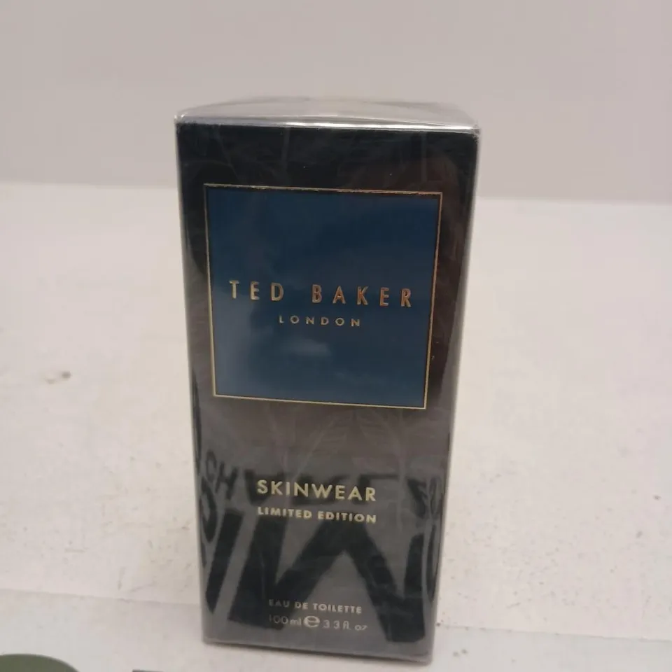BOXED AND SEALED TED BAKER LONDON SKINWEAR LIMITED EDITION EAU DE TOILETTE 100ML