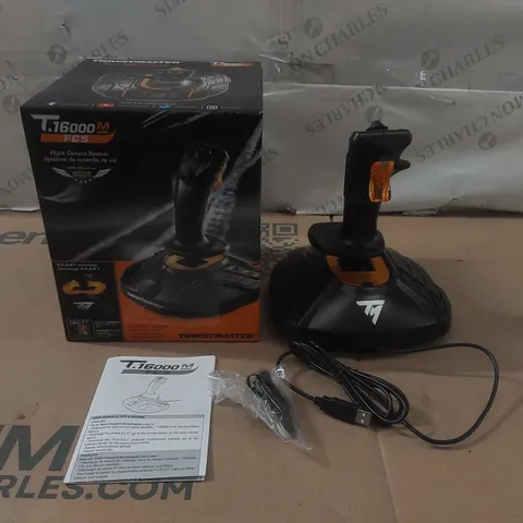 BOXED THRUSTMASTER T.16000M FLIGHT CONTROL SYSTEM