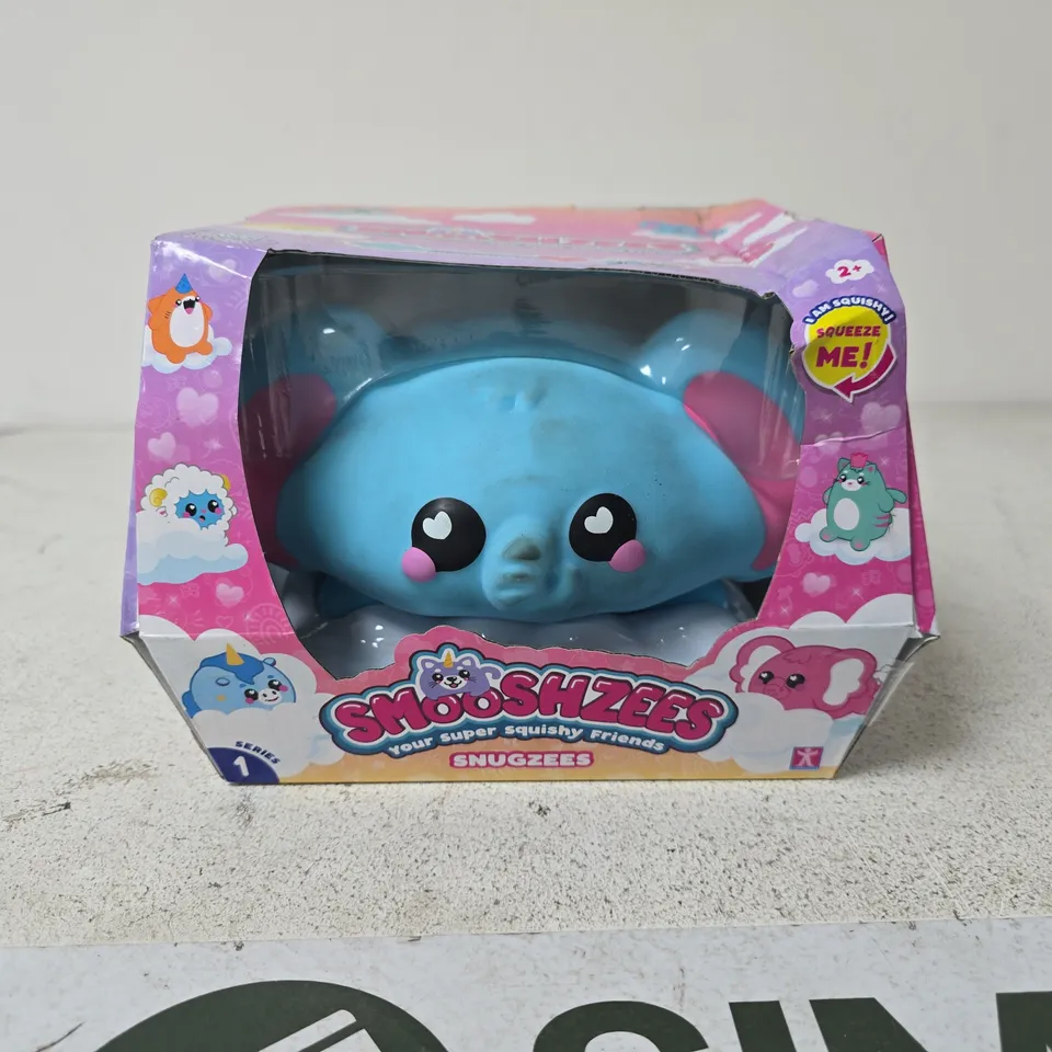 SMOOSHZEES SNUGZEES BLUE ELEPHANT LUNA