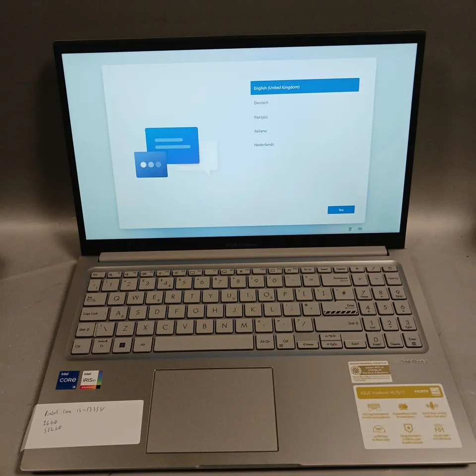 ASUS VIVOBOOK 15 NOTEBOOK PC 