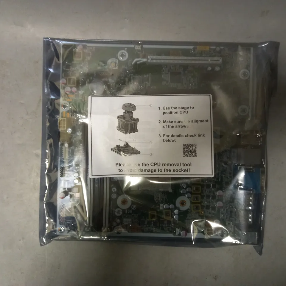 SEALED MOTHERBOARD BASSO 705 G3 854432-601