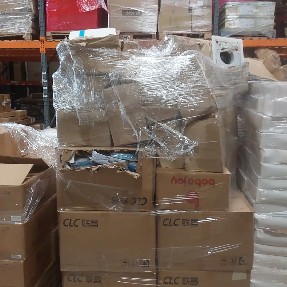 PALLET CONTAINING A VERY LARGE QUANTITY OF ASSORTED ITEMS INCLUDING: EDGING TAPE, SILVENTO KL-EC ECT