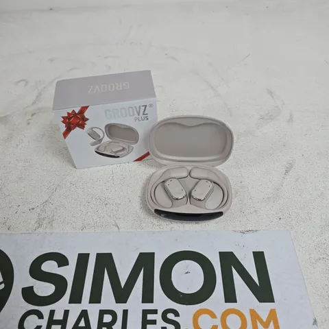 GROOVZ PLUS WIRELESS EARBUDS WITH CHARGING CASE