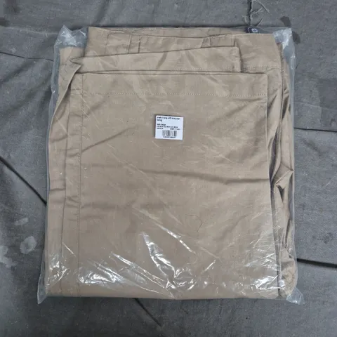 BAGGED MOUNTAIN WAREHOUSE TREK II ZIP-OFF TROUSERS LONG – DARK BEIGE, UK WAIST 34 (W34)