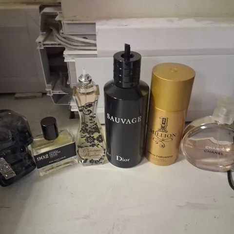 APPROXIMATELY TWELVE ASSORTED UNBOXED FRAGRANCES TO INCLUDE; DIESEL, CHANEL AND PACO RABANNE