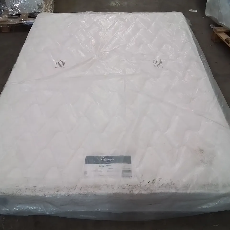 QUALITY BAGGED SILENTNIGHT MIRACOIL PILLOWTOP 5' KINGSIZE MATTRESS  RRP £499