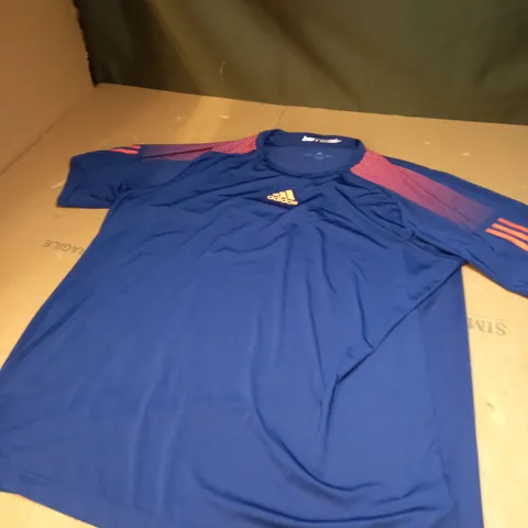 ADIDAS BLUE SPORTS TEE SIZE XL