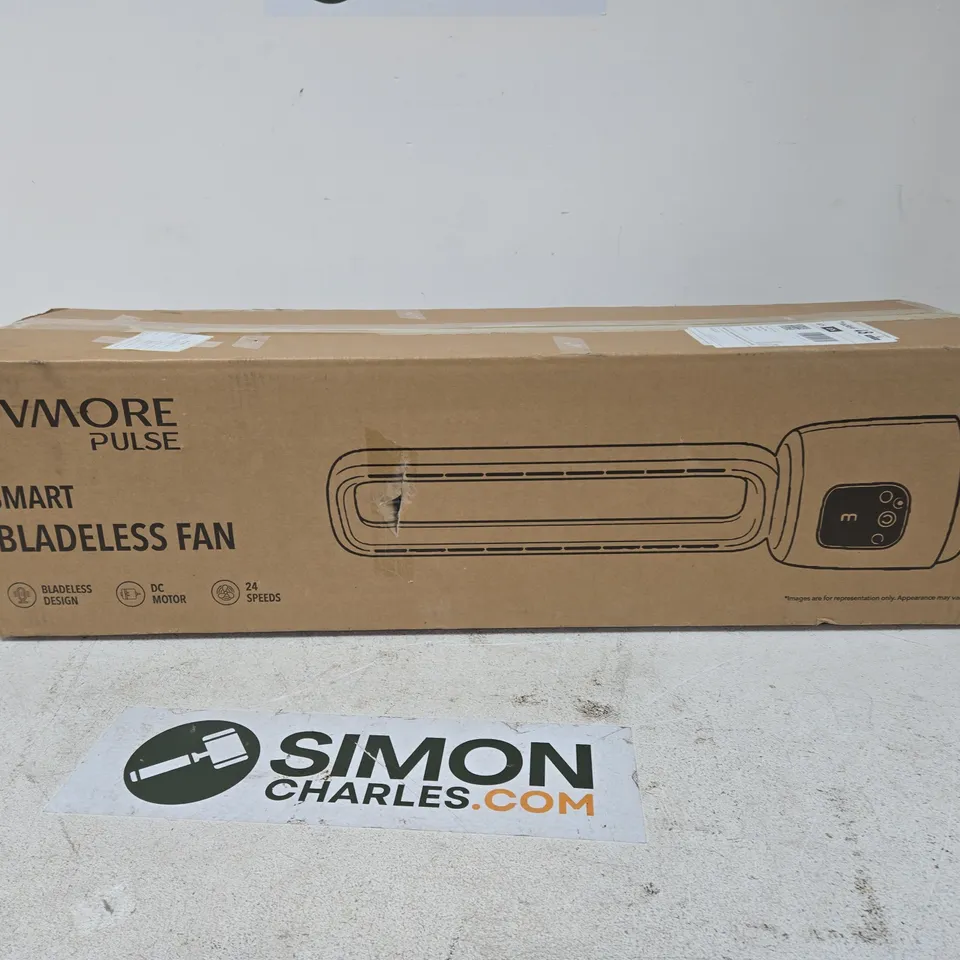LIVMORE PULSE SMART BLADELESS FAN – BOXED