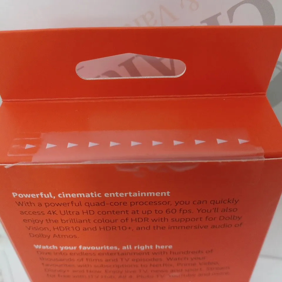 BOXED AND SEALED AMAZON FIRE TV STICK 4K