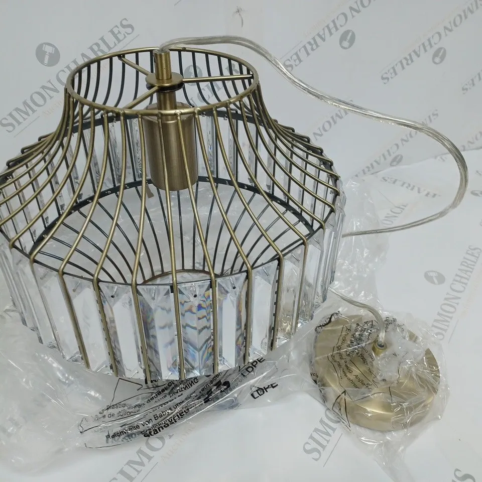 ALEXA CEILING PENDANT LIGHT FIXTURE RRP £50