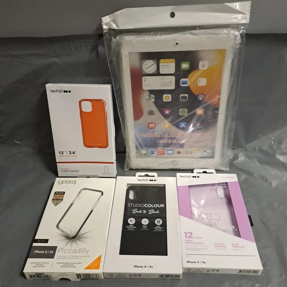 BOX OF APPROXIMATELY 150 ASSORTED PHONE/IPAD CASES AND SCREEN PROTECTORS