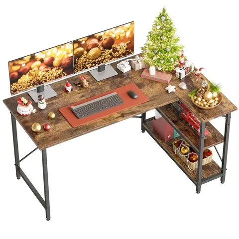 ALIFF L-SHAPED COMPUTER DESK - 1 BOX