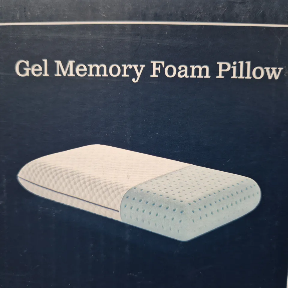 BOXED UNBRANDED GEL MEMORY FOAM PILLOW