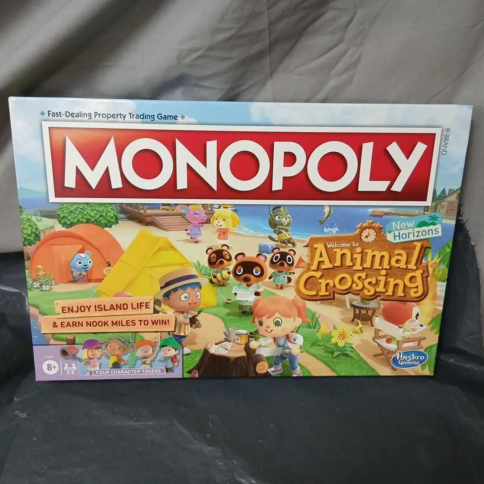 HASBRO MONOPOLY ANIMAL CROSSING EDITION – BOXED BOARD GAME