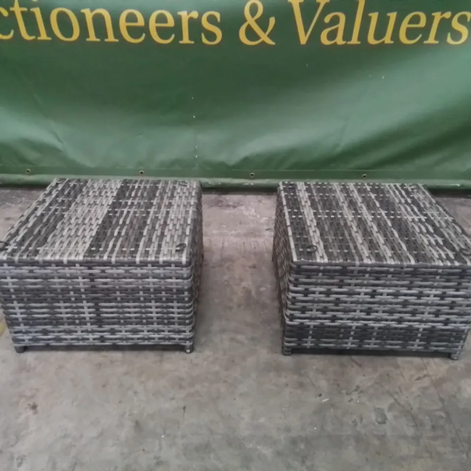 BOXED LINEA 7 PIECE RATTAN SET WITH PE COVER     