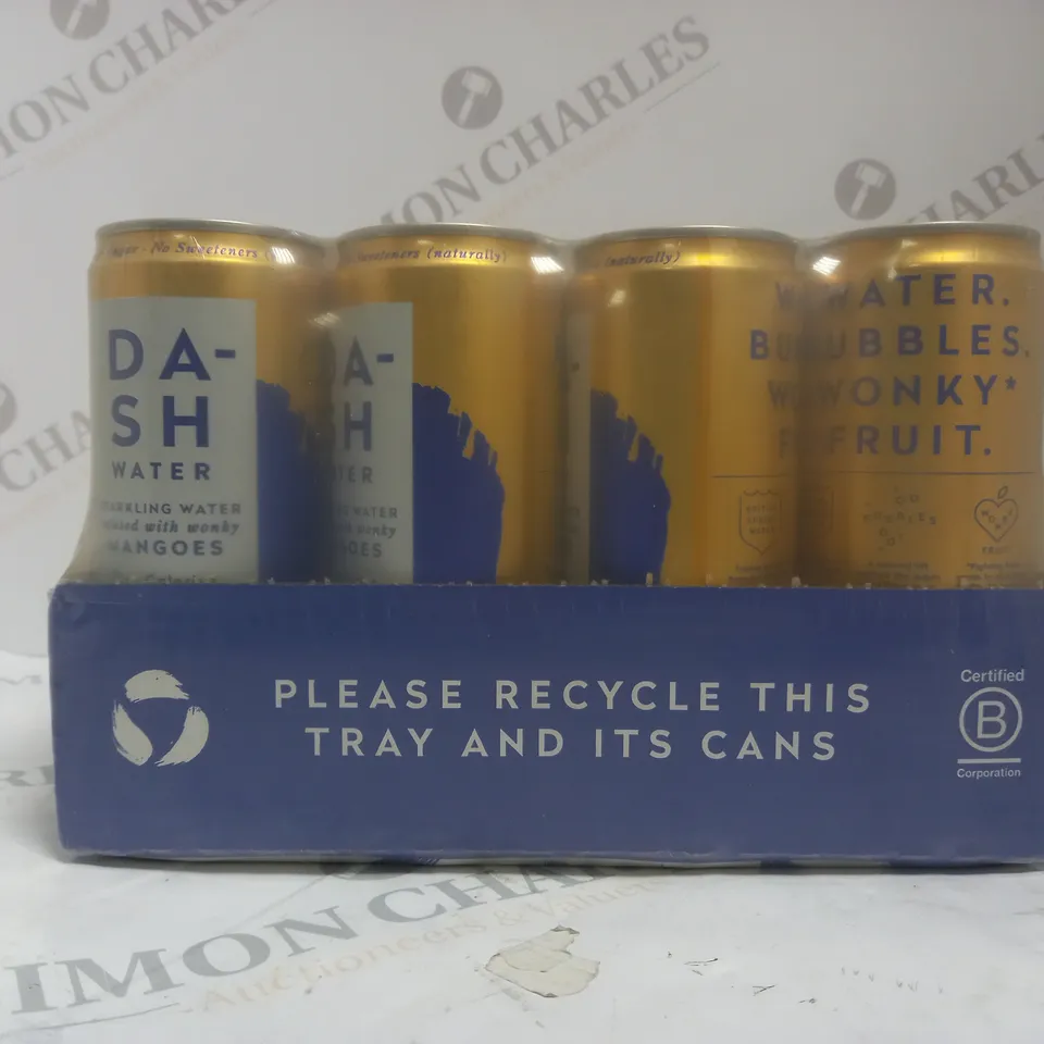 SEALED DA-SH WATER SPARKLING WATER WONKY MANGOS