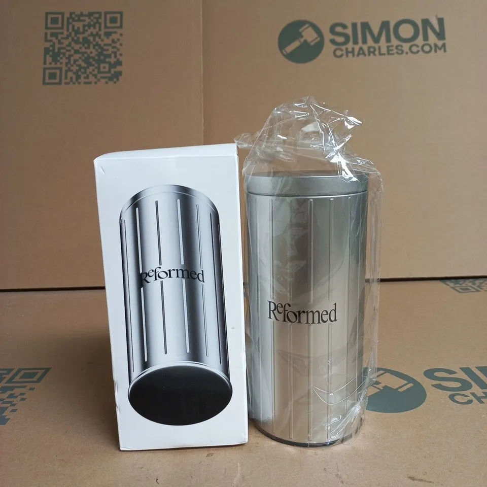 REFORMED STORAGE TANK COFFEE CAN