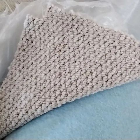 ROLL OF QUALITY ISLAND WEAVE ORKHEY GLACΓ SAND CARPET APPROXIMATELY 3.5M Γ 4M