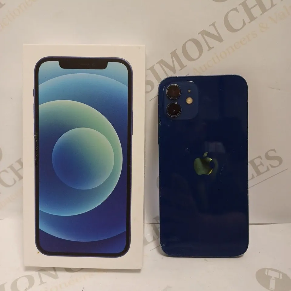 BOXED APPLE IPHONE 12 - BLUE