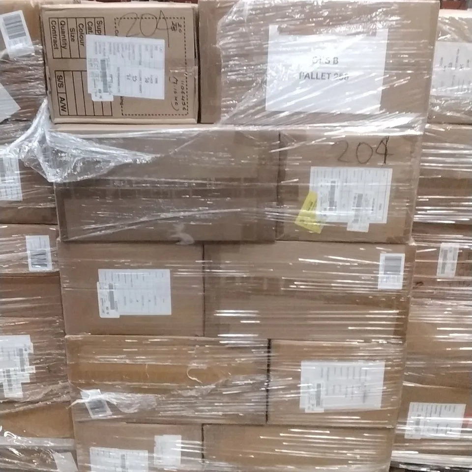 PALLET OF BRAND NEW WOMENS QUALITY DESIGNER CLOTHES APPROXIMATELY 130 TO INCLUDE; BLAZERS, SHIRTS, TOPS, SKIRTS ETC