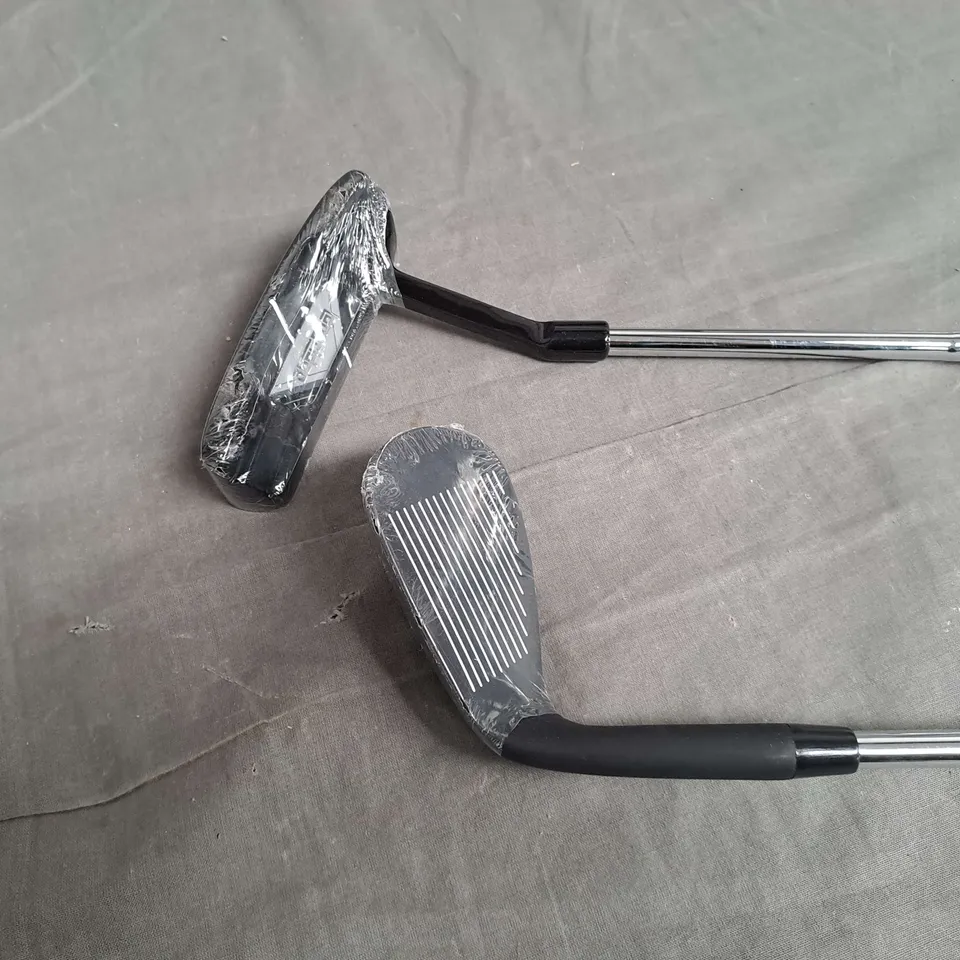 LOT OF 2 LONGLINE GOLF CLUBS INCLUDES TOUR SPIN WEDGE52 AND PUTTER