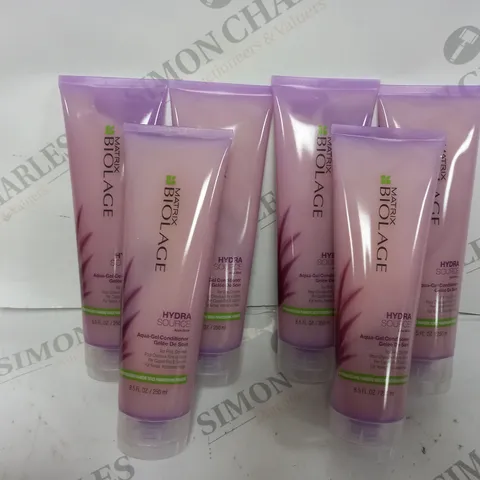 MATRIX BIOLAGE HYDRA SOURCE AQUA-GEL CONDITIONER SET OF 6