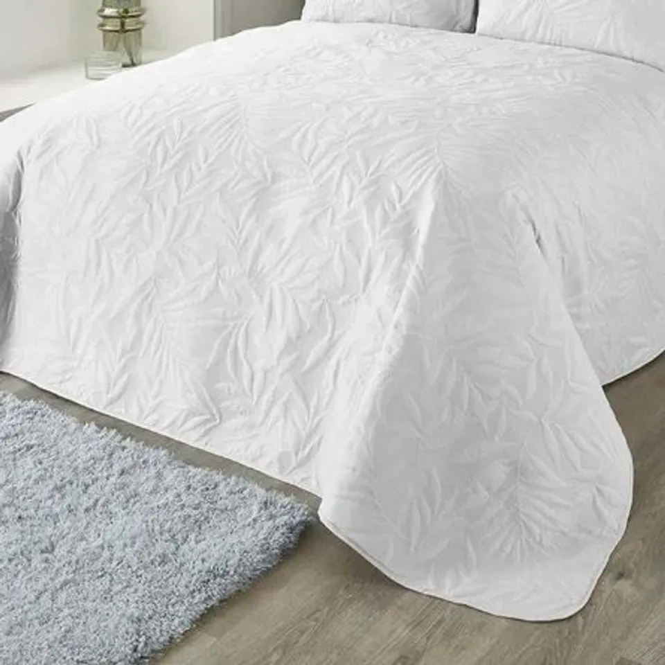 ZARAGOZA PINSONIC BEDSPREAD WHITE