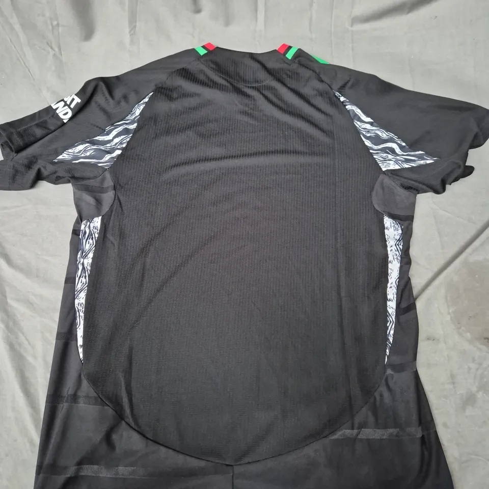 ADIDAS ARSENAL JERSEY IN BLACK - XL