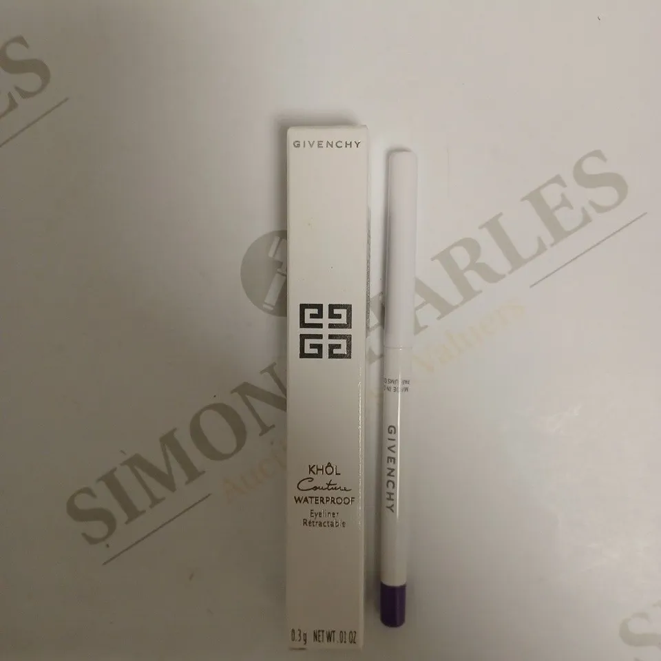 APPROXIMATELY 14 X GIVENCHY KHOL COUTURE WATERPROOF RETRACTABLE EYELINER TO INCLUDE LILAC, JADE, AND TURQUOISE SHADES