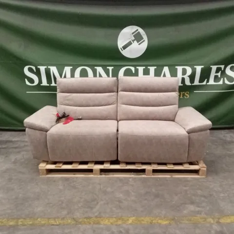 QUALITY DESIGNER 3 SEATER FABRIC ELECTRIC RECLINER SOFA