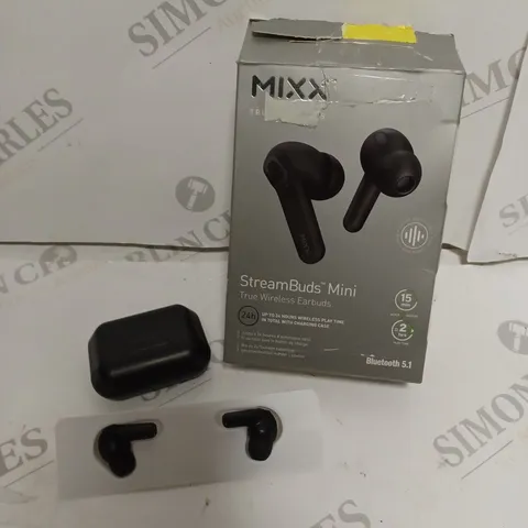 BOXED MIXX STREAMBUDS MINI TRUE WIRELESS EARBUDS