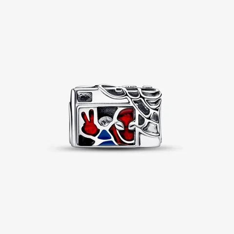 PANDORA MARVEL SPIDER-MAN CAMERA SELFIE CHARM - SILVER UNBOXED
