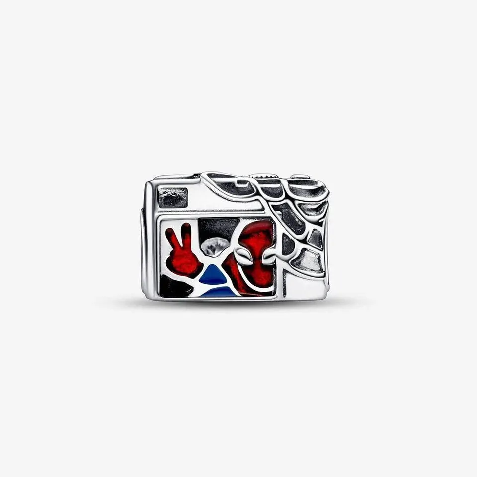 PANDORA MARVEL SPIDER-MAN CAMERA SELFIE CHARM - SILVER UNBOXED