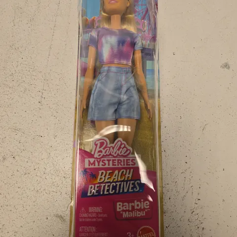 BARBIE MYSTERIES BEACH DETECTIVES MALIBU DOLL 