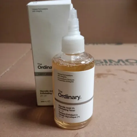 THE ORDINARY GLYCOLIC ACID 7% EXFOLIATING TONER – BOTTLE WITH BOX 100ML