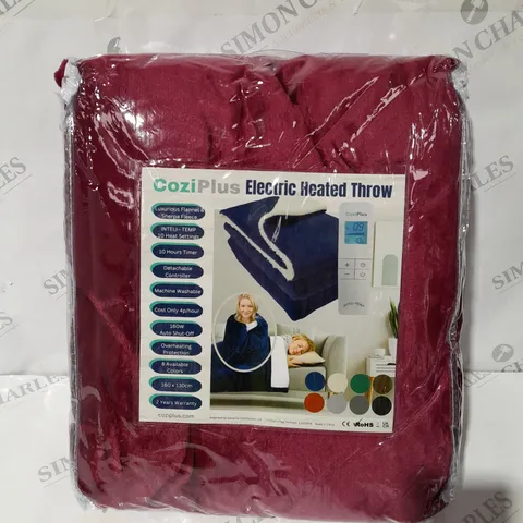 COZIPLUS ELECTRIC HEATED THROW