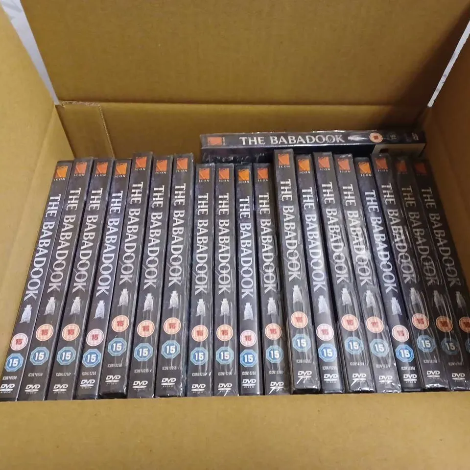LOT OF APPROXIMATELY 20 'THE BABADOOK' DVDS