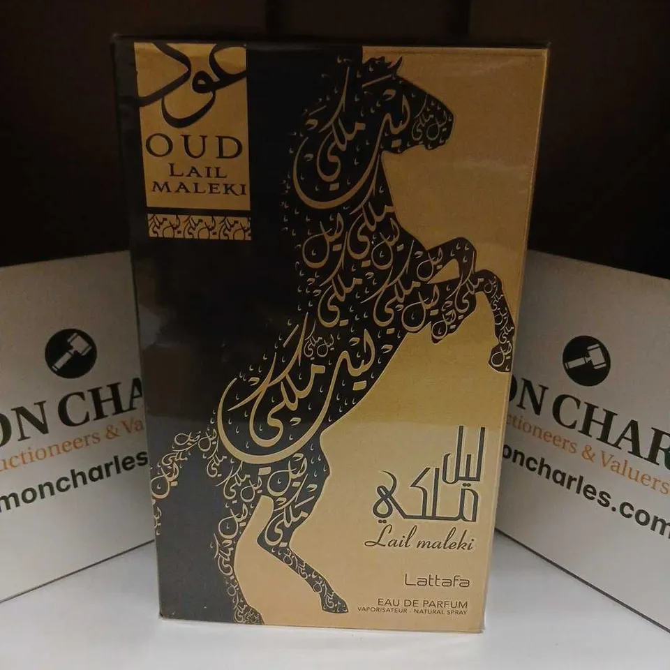 BOXED AND SEALED OUD LAIL MALEKI LATTAFA EAU DE PARFUM 100ML
