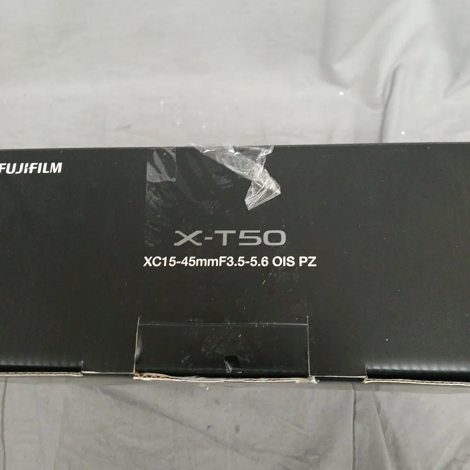 FUJIFILM X-T50 MIRRORLESS CAMERA WITH XC 15-45MM F3.5-5.6 OIS PZ KIT – BLACK