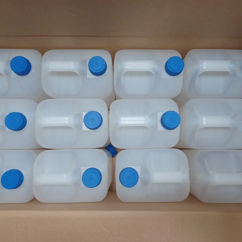 12 PLASTIC JUG BOTTLES WITH CAPS