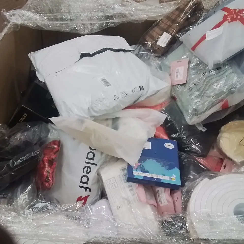 PALLET OF SMART TECH,HOME TECH,HOME DECOR,PRODUCTS AND ITEMS TO INCLUDE;SAFETY BOOTS,HALLOWEEN MASK,BRA